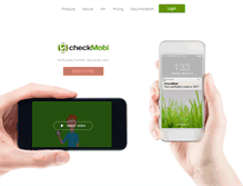 Tablet Screenshot of checkmobi.com